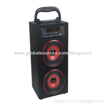 USB mini wooden speaker, home theater system with Bluetooth optional